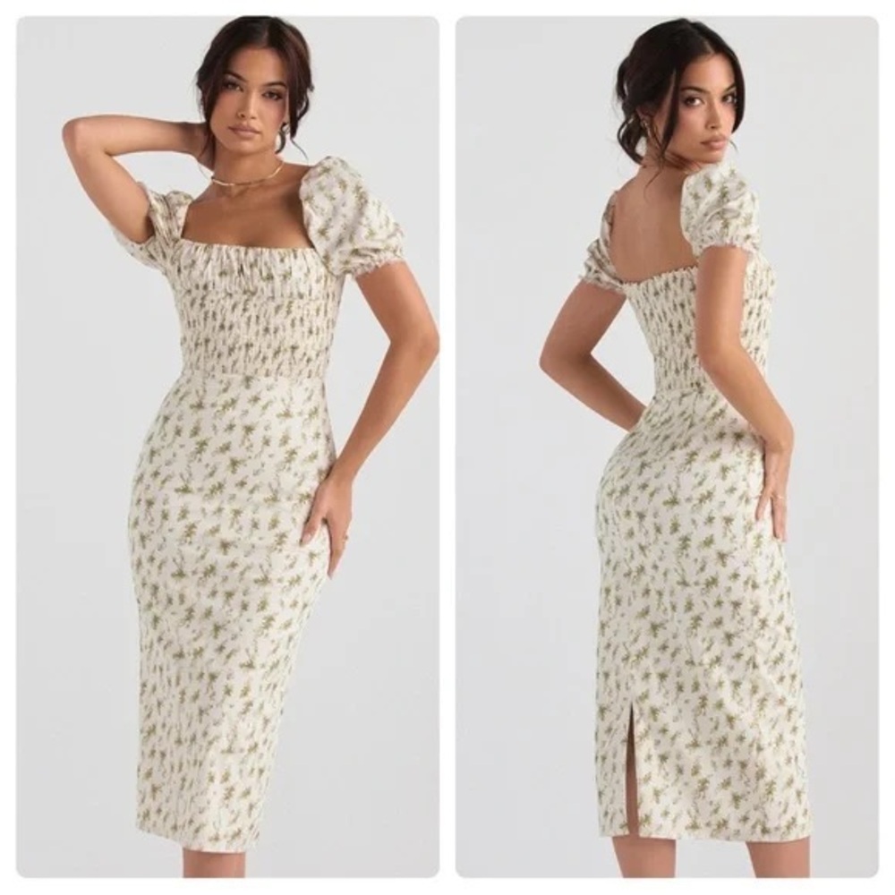 House of CB Bellucci dress size small, Gardena print, BNWT